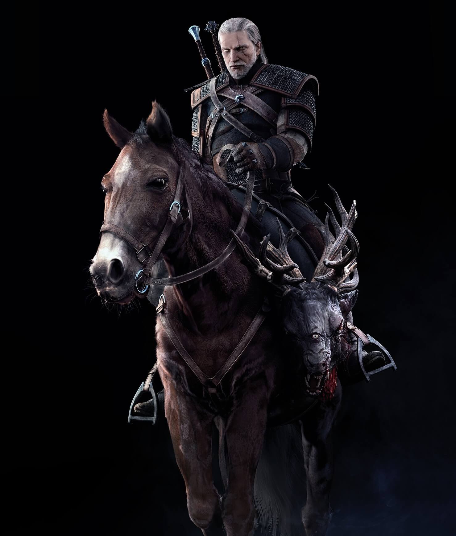 The Witcher 3: Wild Hunt Geralt Promo Art