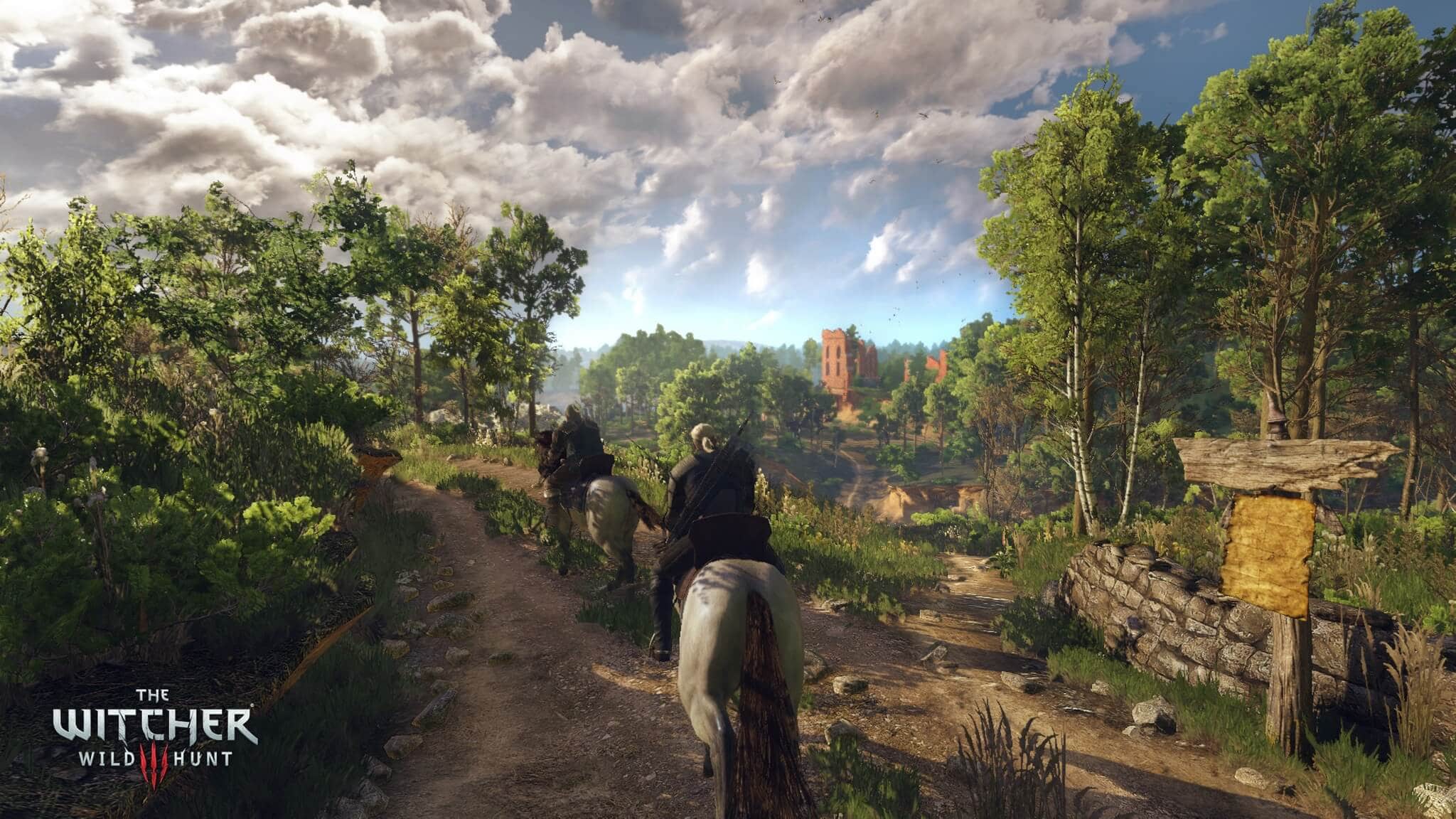 Witcher 3: Wild Hunt Forest Riding