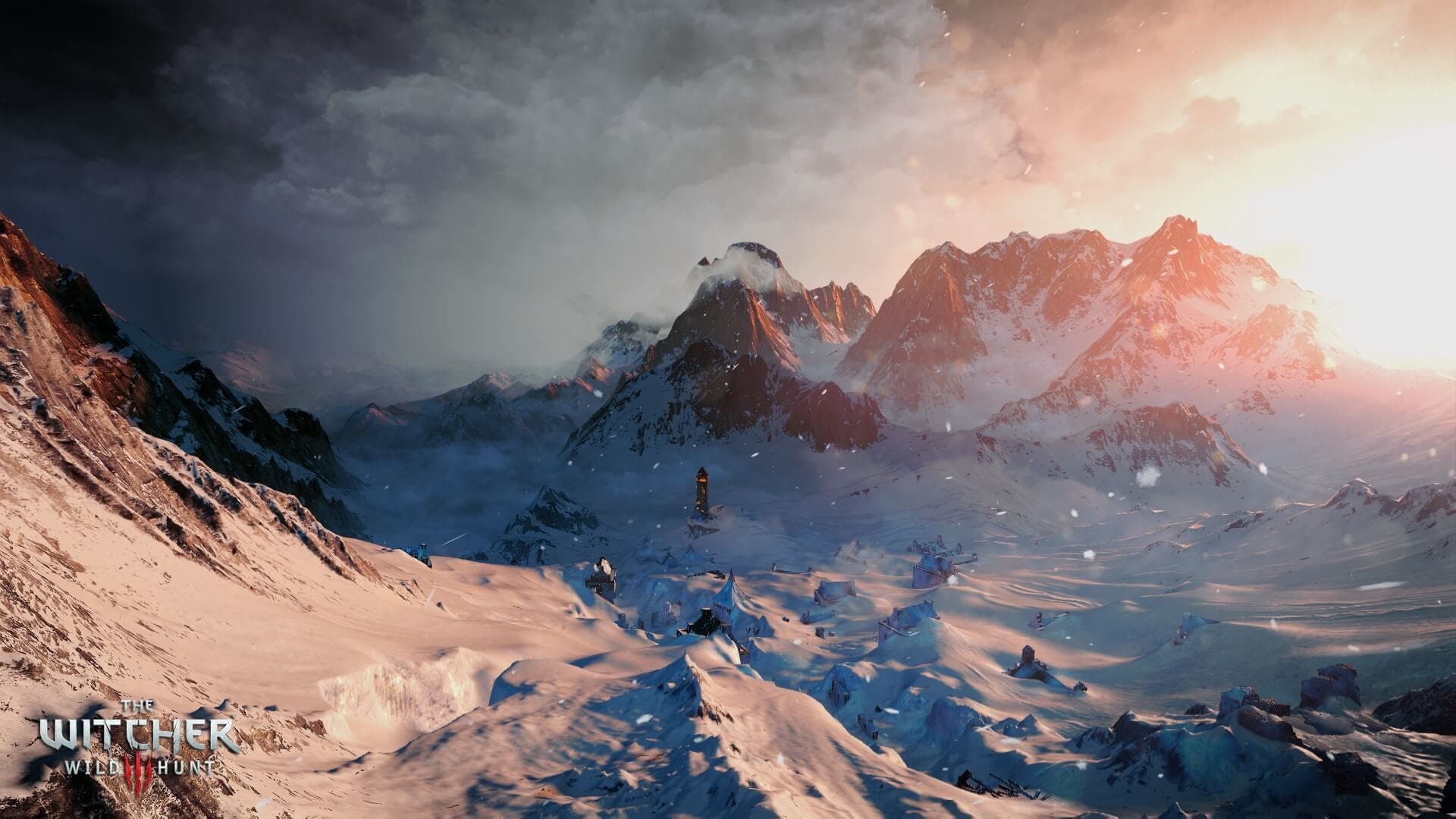 The Witcher 3: Wild Hunt Snow Environment Screenshot