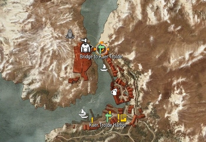 Witcher 3 Bear Ursine Gear Set Map Location