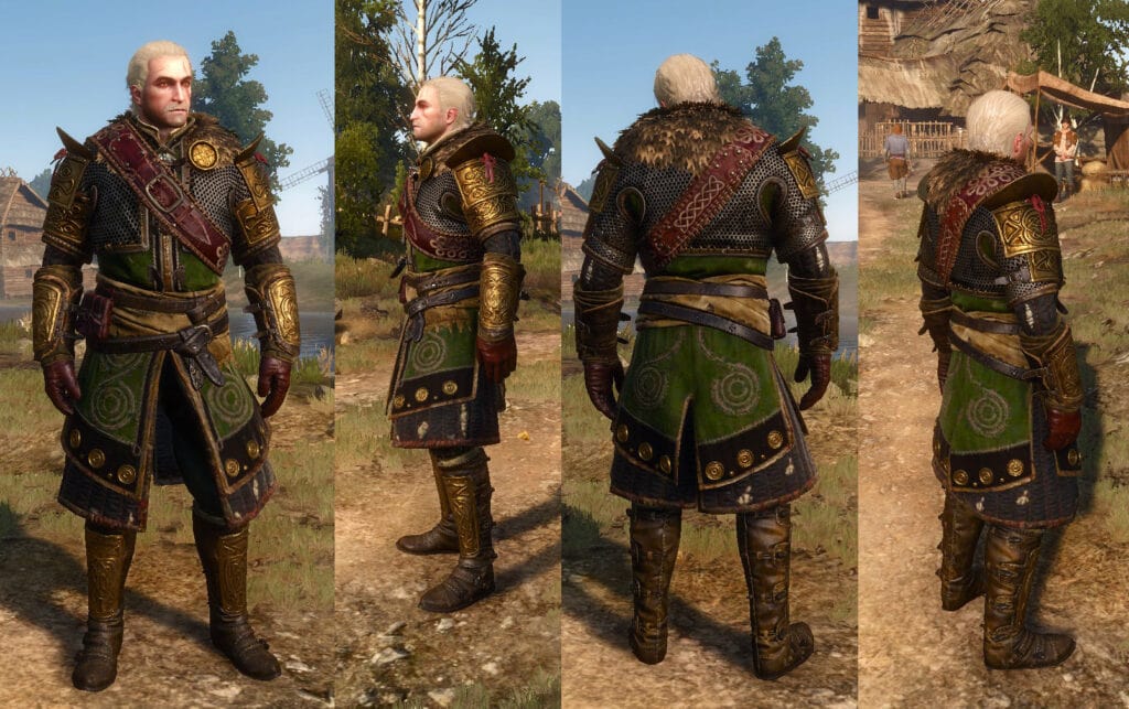 Witcher 3 Skellige armor set