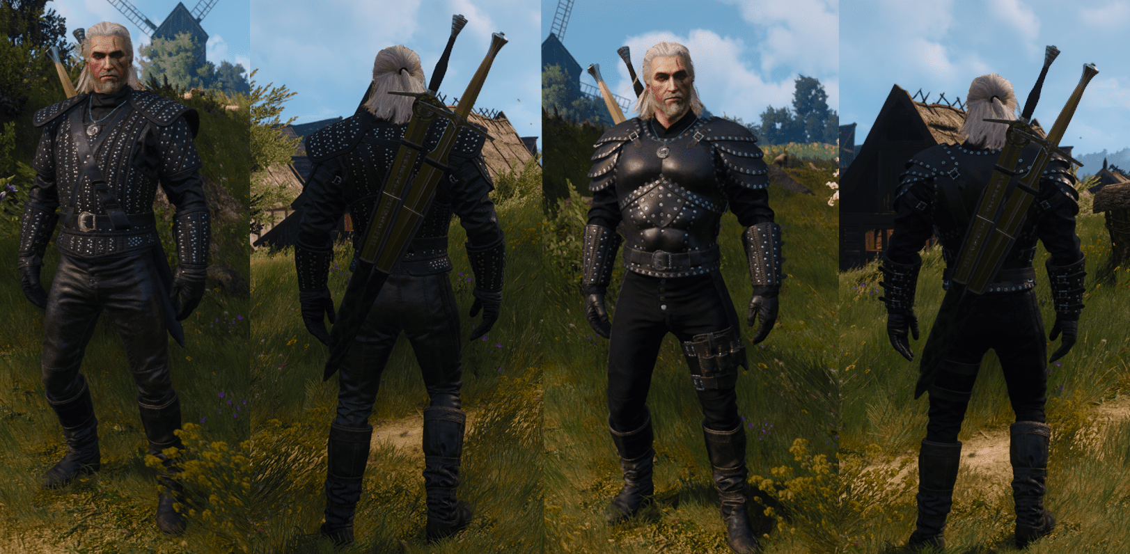 The witcher 3 witcher armor sets фото 12