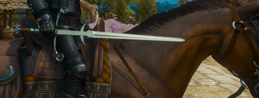 witcher 3 toussaint knight's steel sword