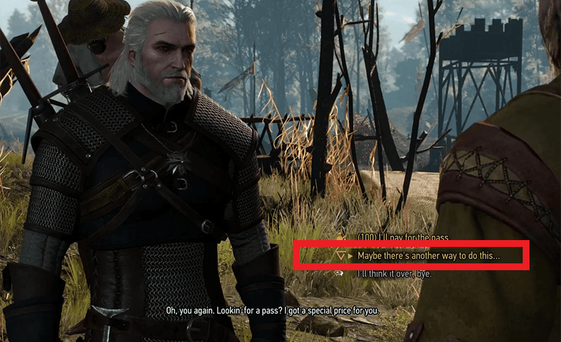 witcher 3 axii delusion